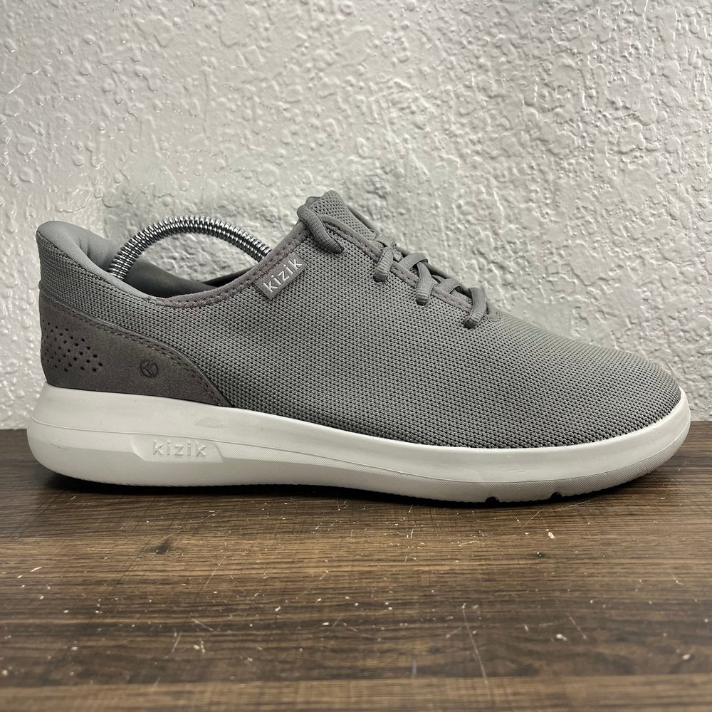 Kizik Madrid Eco Knit Hands Free Unisex GrayShoes - M 10 (W) - W 11.5 (W)